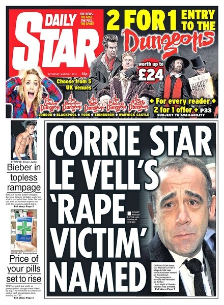 DAILY STAR – 2 Saturday March 2013