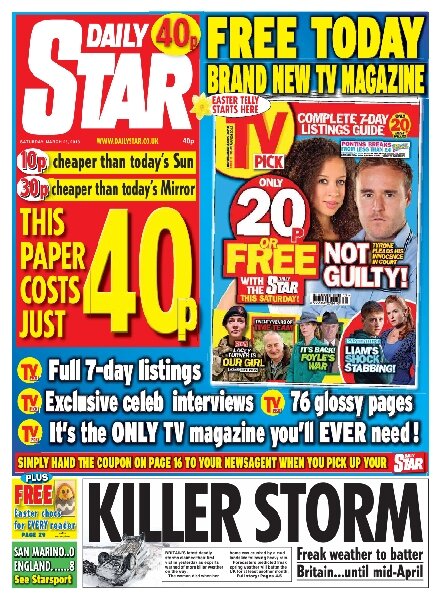 DAILY STAR – 23 Saturday, March 2013