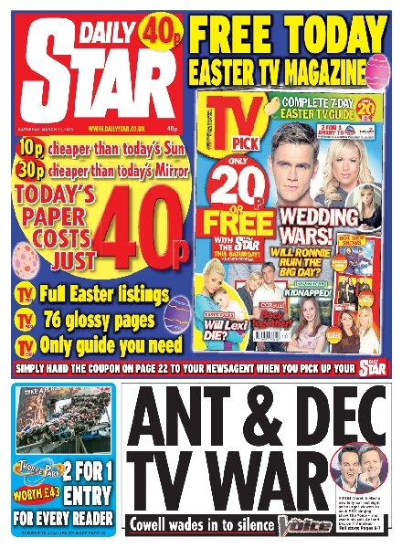 DAILY STAR – 30 Saturday, March 2013