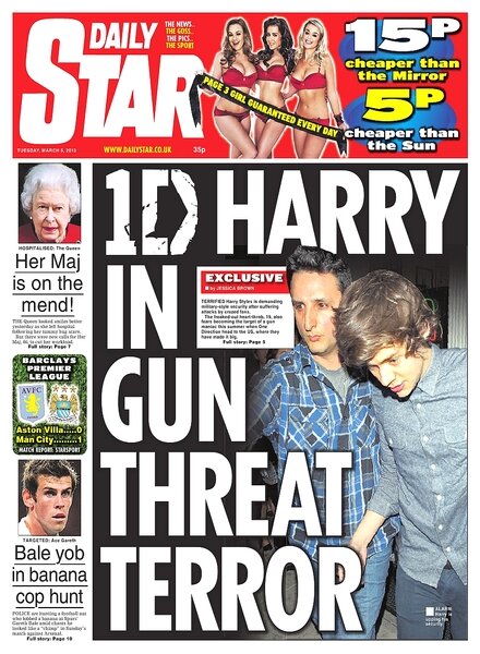 DAILY STAR — 5 Tuesday, March 2013