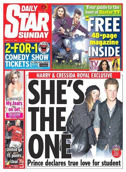 DAILY STAR SUNDAY — 17 March 2013