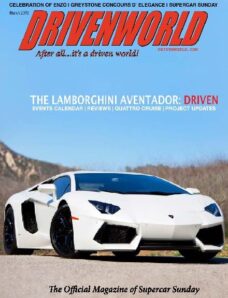 Driven World – March 2013