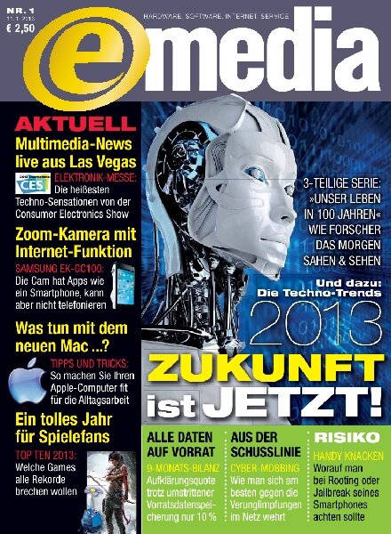 E-Media Computerzeitschrift — 11.01.2013