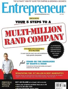 Entrepreneur South Africa – July 2012