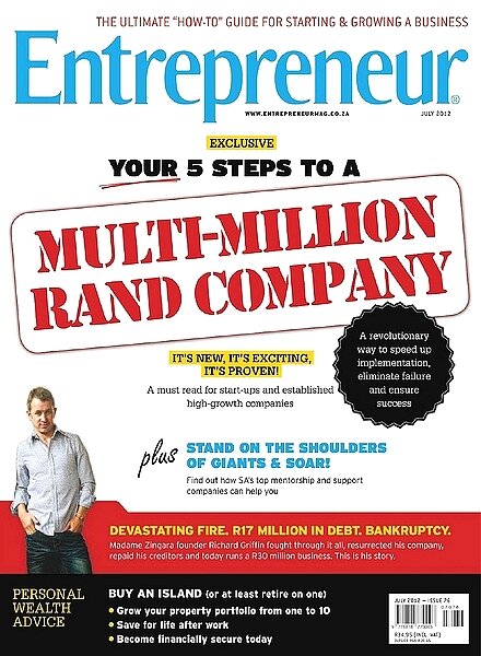 Entrepreneur South Africa – July 2012