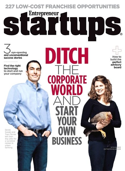 Entrepreneur’s StartUps — Spring 2013