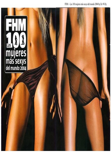 FHM Spain — Mujeres Mas Sexys Del Mundo 2004