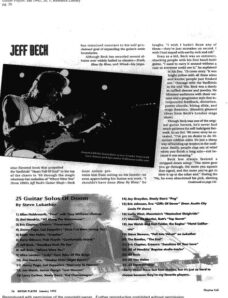 Guitar Player – January 1992