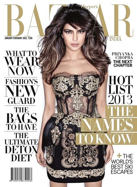 Harper’s Bazaar India – January-February 2013