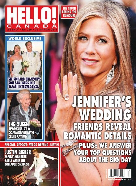 Hello! Canada Magazine – 25 March 2013