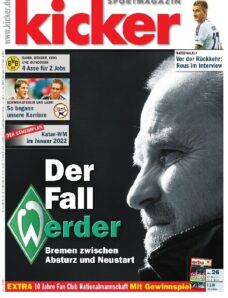 Kicker SportMagazin (Germany) – 25 Maerz 2013