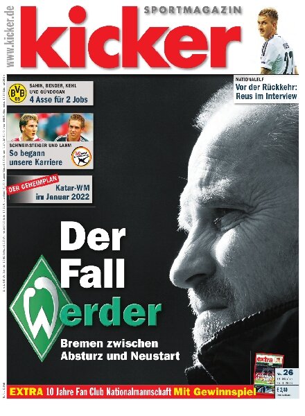 Kicker SportMagazin (Germany) — 25 Maerz 2013