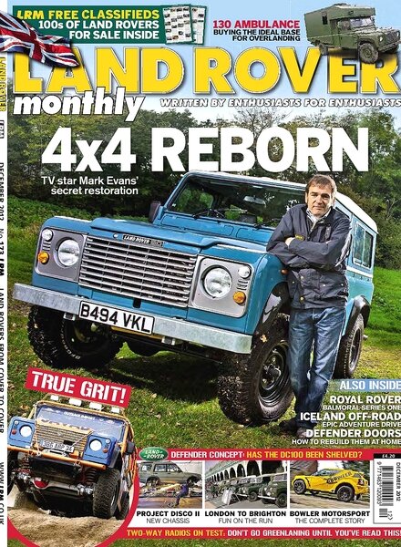 Land Rover Monthly — December 2012