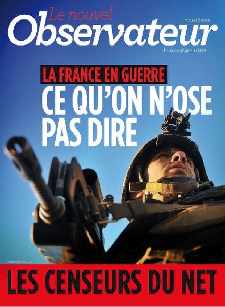 Le Nouvel Observateur 2516 – 24-30 Janvier 2013