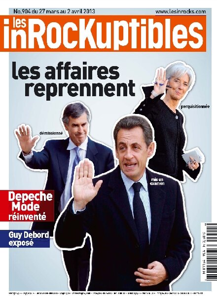 Les Inrockuptibles – 27 Mars au 2 Avril 2013