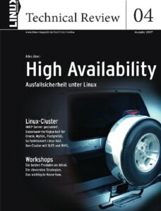 Linux-Magazin Technical Review 04 — High Availability