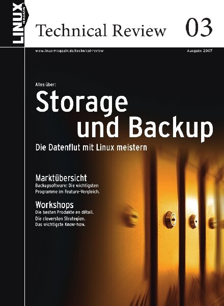 Linux-Magazin Technical Review 3 – Storage und Backup