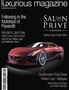 Luxurious Magazine – October-November 2012