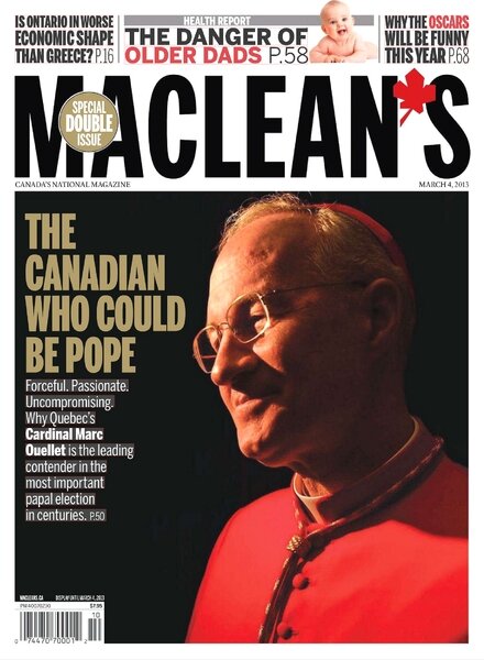 Maclean’s – 4 March 2013