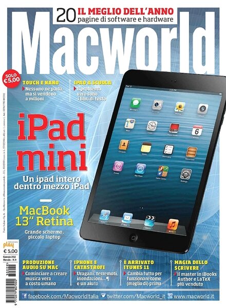 Macworld Italia — Gennaio 2013
