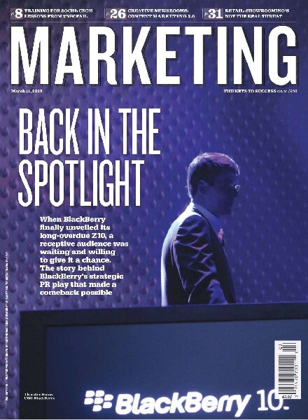 Marketing Canada – 18 March 2013