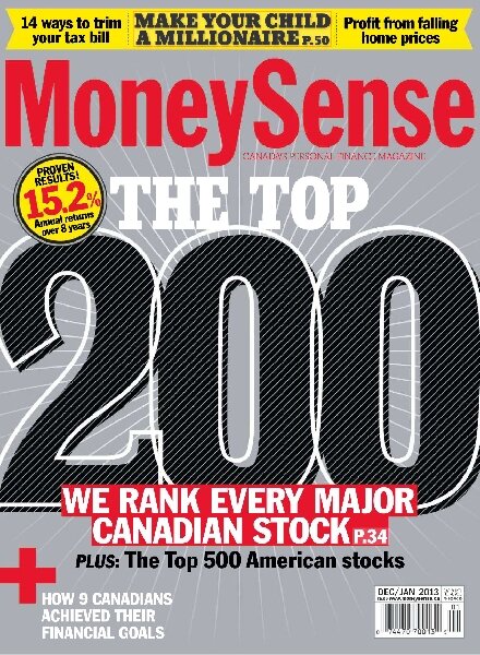 Money Sense – December 2012-January 2013