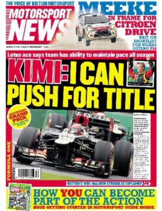 Motorsport News – 20 March 2013