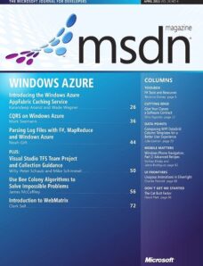 MSDN – April 2011