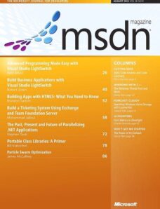 MSDN – August 2011