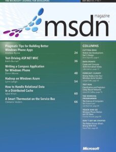 MSDN – July 2012