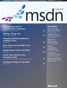 MSDN — November 2011