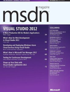 MSDN – September 2012