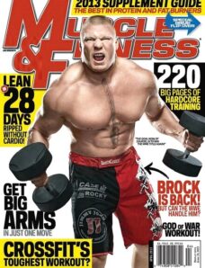 Muscle & Fitness USA — April 2013