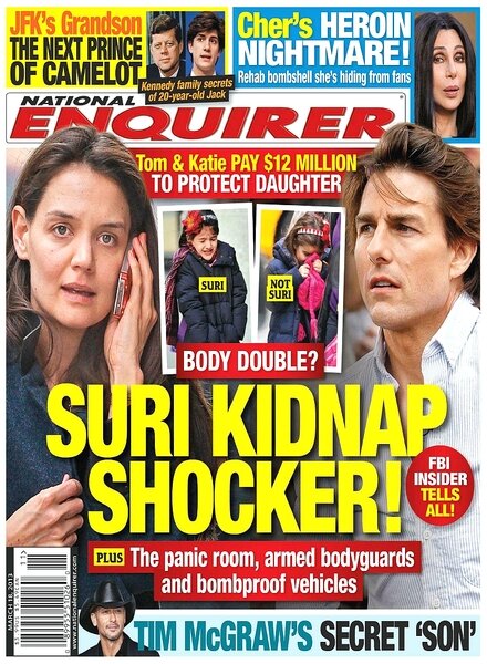 National Enquirer — 18 March 2013