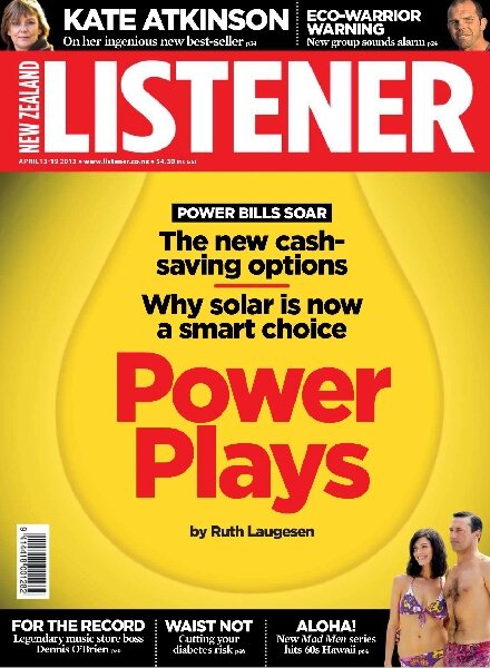 New Zealand Listener — 13 April 2013