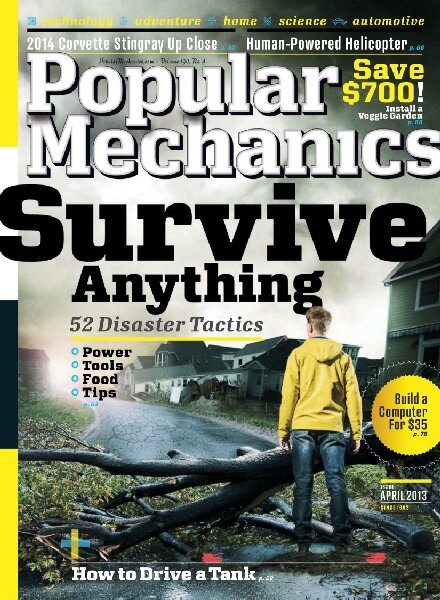Popular Mechanics USA — April 2013