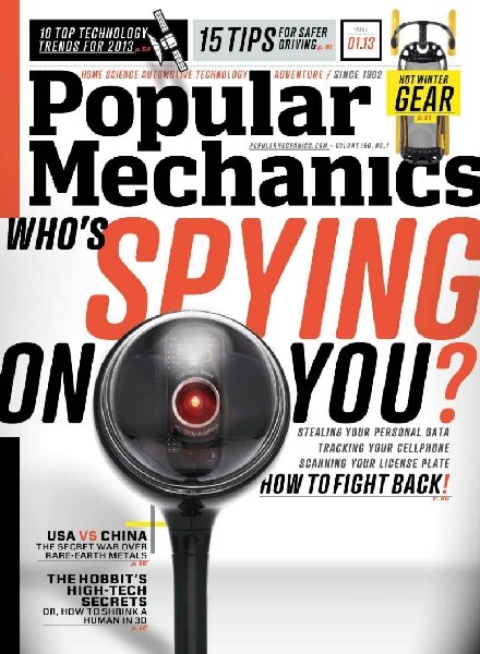 Popular Mechanics USA – January 2013