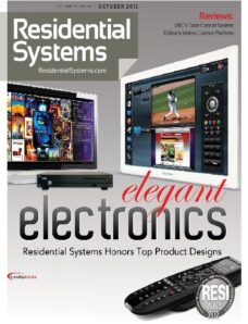 Residential Systems – October 2012