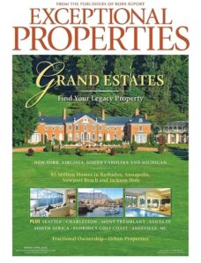 Robb Report Exceptional Properties – March-April 2010
