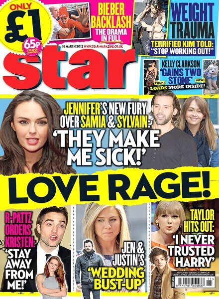 Star Magazine UK – 18 March 2013