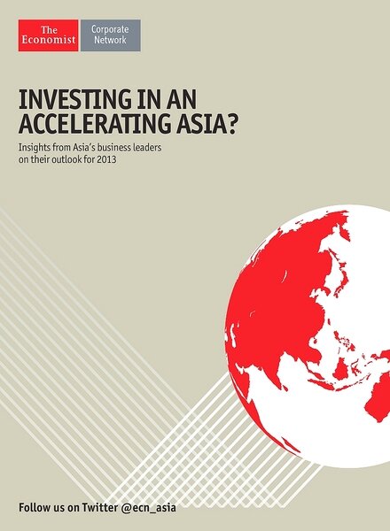 The Economist (Corporate Network) – Investing in an Accelerating Asia 2013