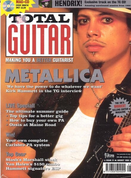 Total Guitar — August 1996