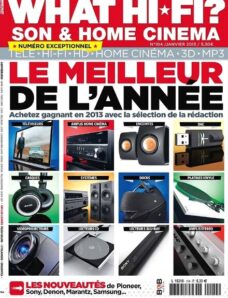 What Hi-Fi? Son & Home Cinema France – Janvier 2013