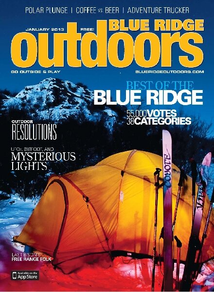 Blue Ridge Outdoors — January 2013