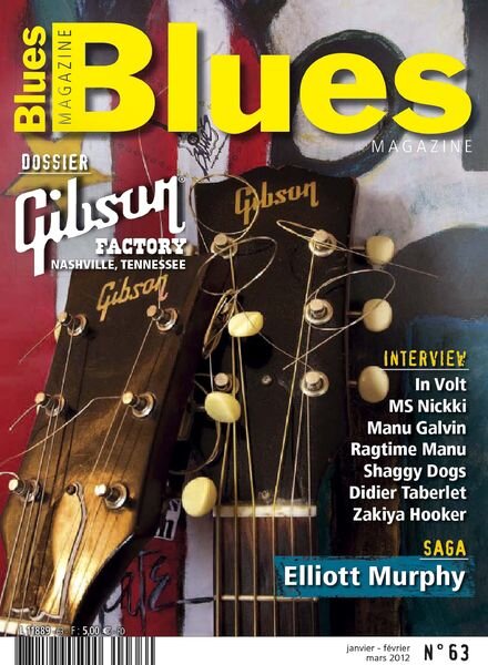 Blues Magazine 63 – Janvier-Mars 2012