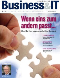 Business & IT Issue 4 – April 2013