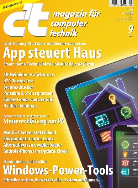c’t Magazin fur Computertechnik — 8 April 2013