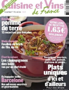 Cuisine et Vins de France 148 — Novembre 2012