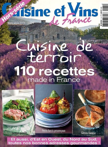 Cuisine et Vins de France Hors Serie 25 – 2013