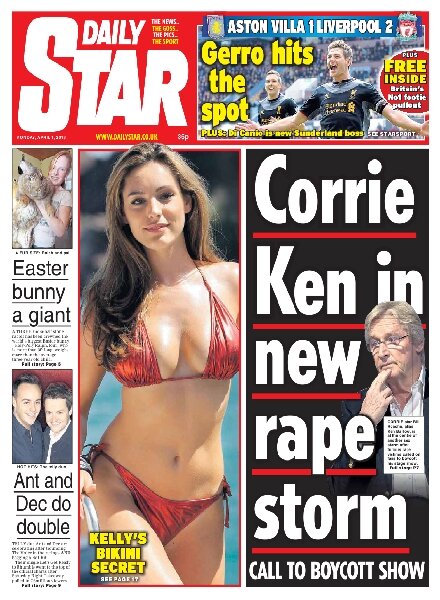 DAILY STAR — 1 Monday, April 2013